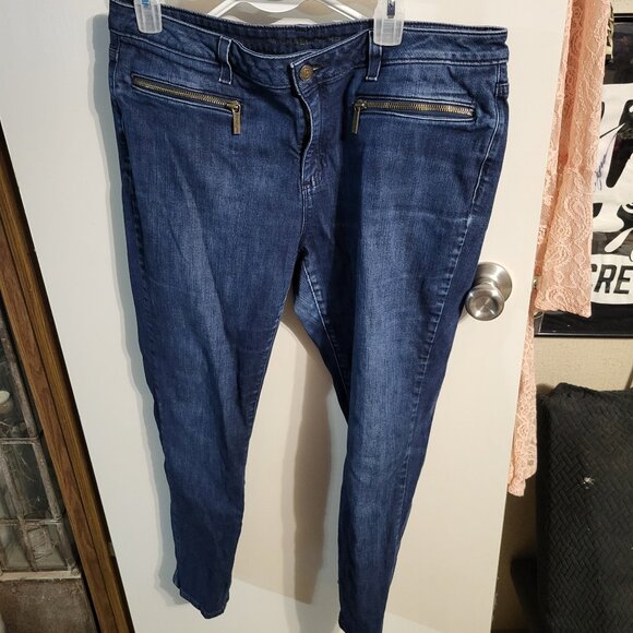 Michael Kors Denim - MICHAEL KORS JEANS WITH ZIPPER POCKETS SZ 12